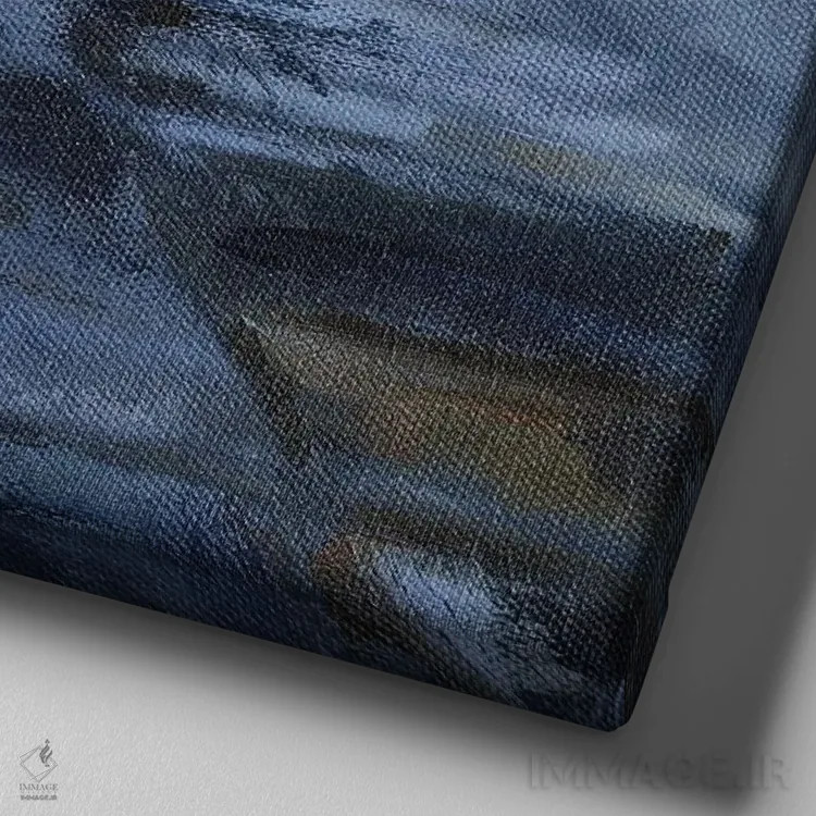 تابلو من را نجات بده اثر ایرینا خورت - نمای نزدیک بافت بوم