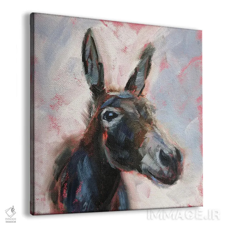 تابلو لبخند زدن اثر ایرینا خورت - نمای پرسپکتیو محصول