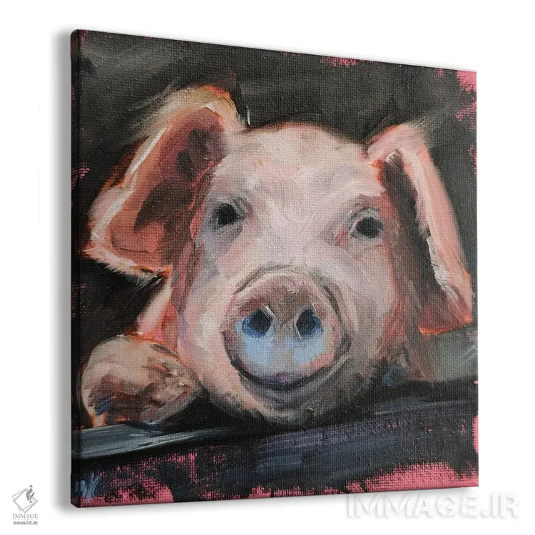 تابلو لبخند اثر ایرینا خورت - نمای پرسپکتیو محصول