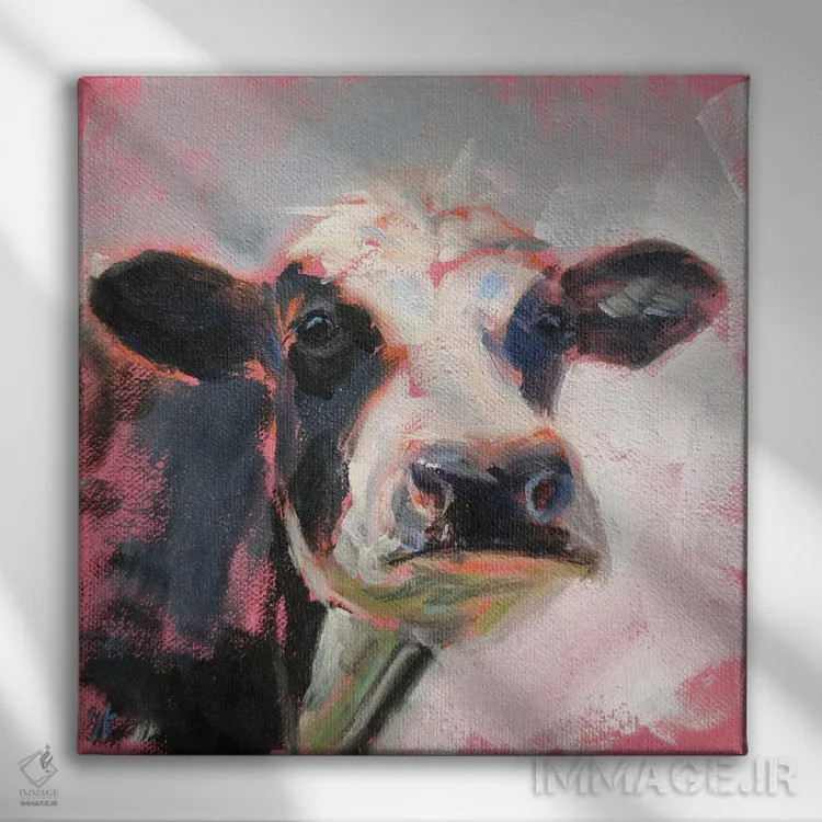 تابلو با من حرف بزن اثر ایرینا خورت - نمای روبهرو روی دیوار