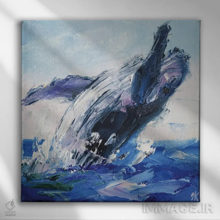 تابلو نسیم اثر ایرینا خورت - نمای روبهرو روی دیوار