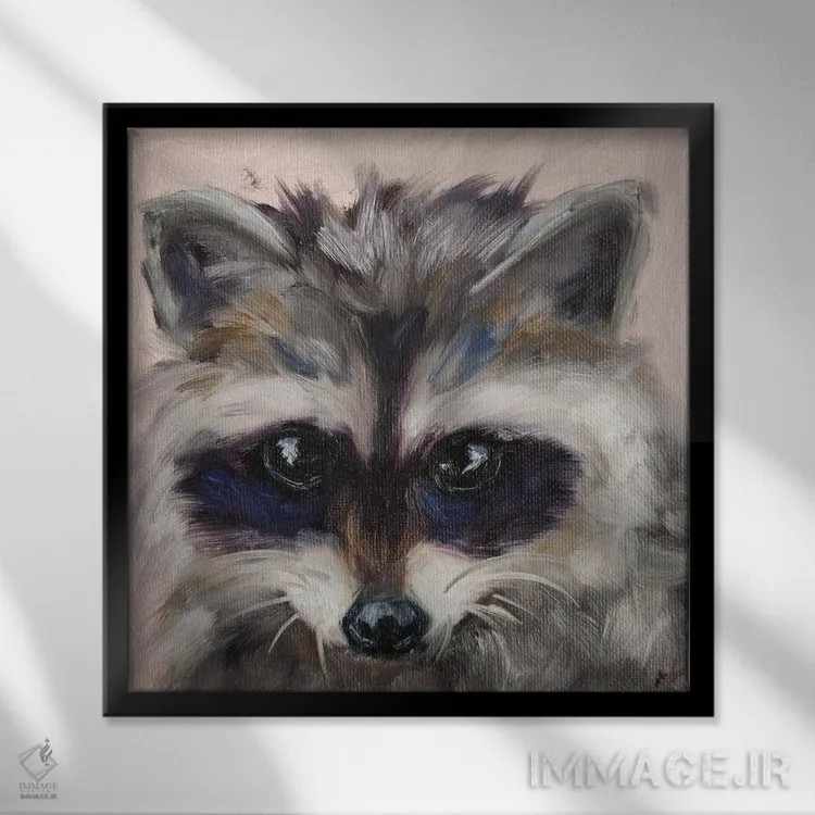 تابلو امروز اثر ایرینا خورت - نمای قابدار مشکی