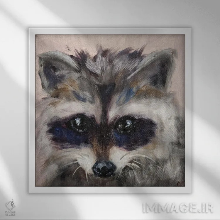 تابلو امروز اثر ایرینا خورت - نمای قابدار سفید