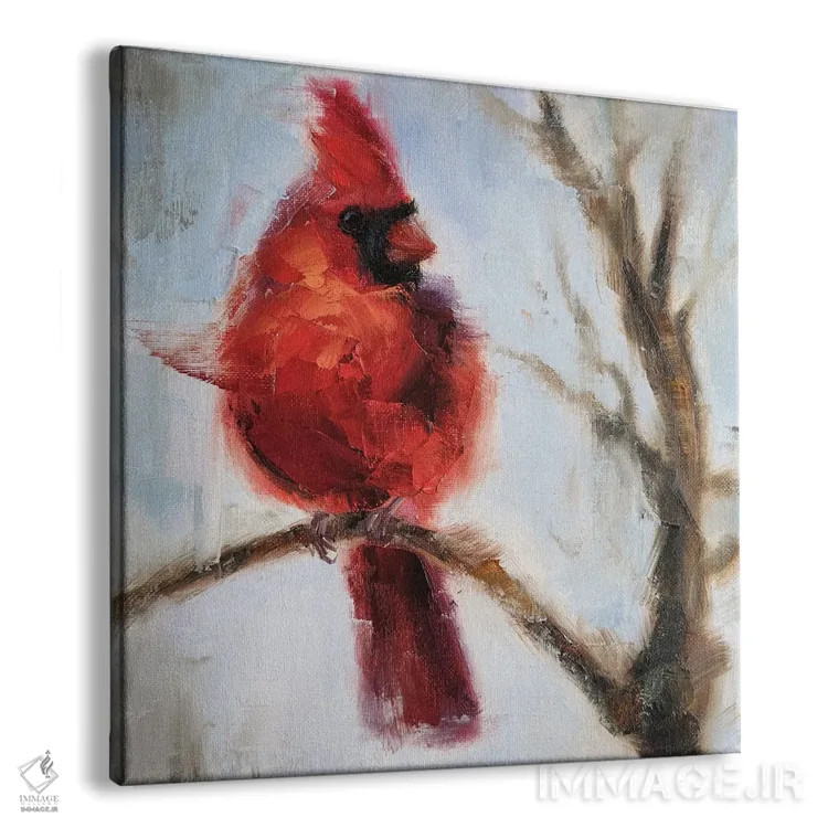 تابلو زمستان اثر ایرینا خورت - نمای پرسپکتیو محصول