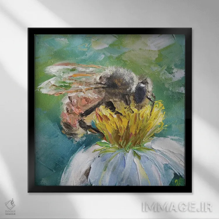 تابلو خوشمزه اثر ایرینا خورت - نمای قابدار مشکی