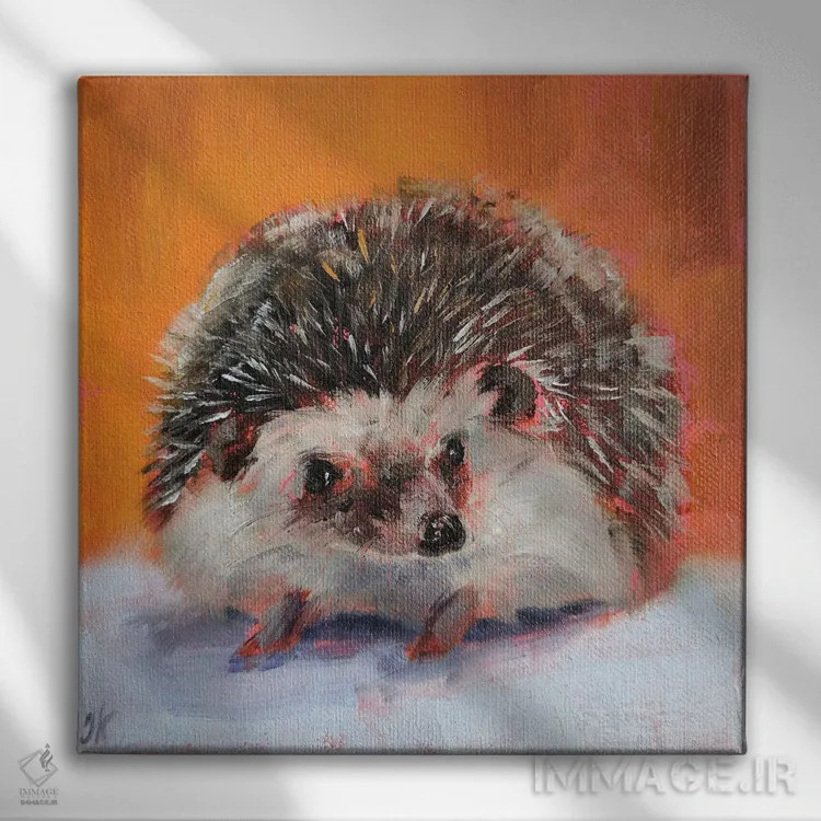 تابلو رفیق اثر ایرینا خورت - نمای روبهرو روی دیوار