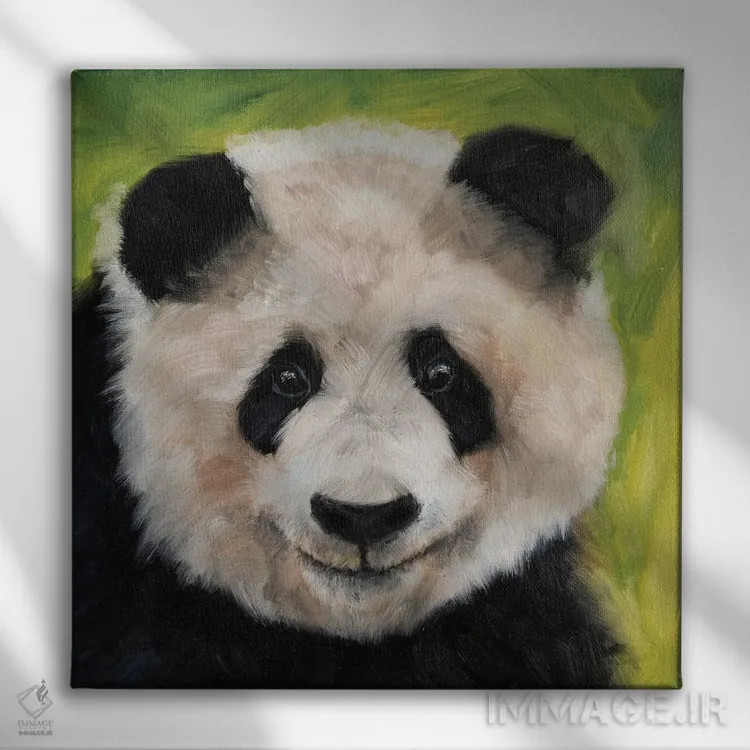 تابلو مهربان اثر ایرینا خورت - نمای روبهرو روی دیوار