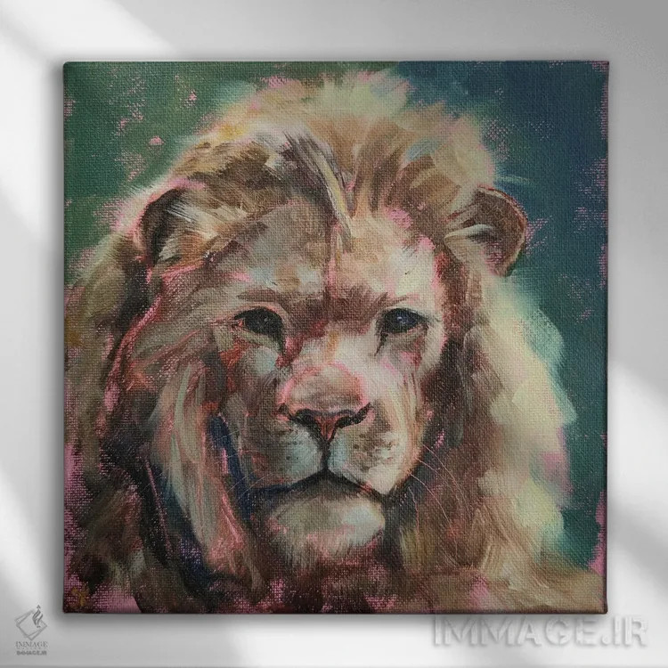 تابلو جوان اثر ایرینا خورت - نمای روبهرو روی دیوار