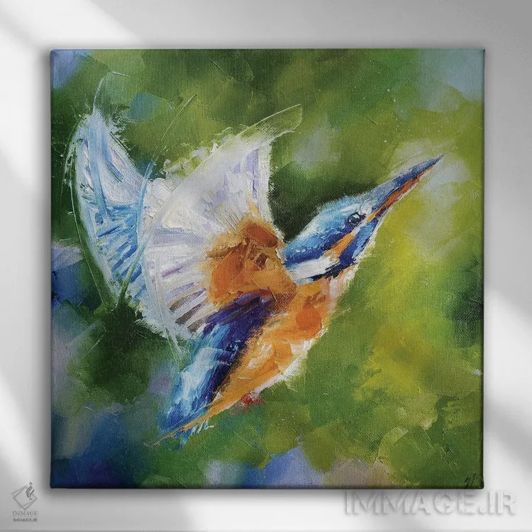 تابلو تبدیل خیال به واقعیت اثر ایرینا خورت - نمای روبهرو روی دیوار