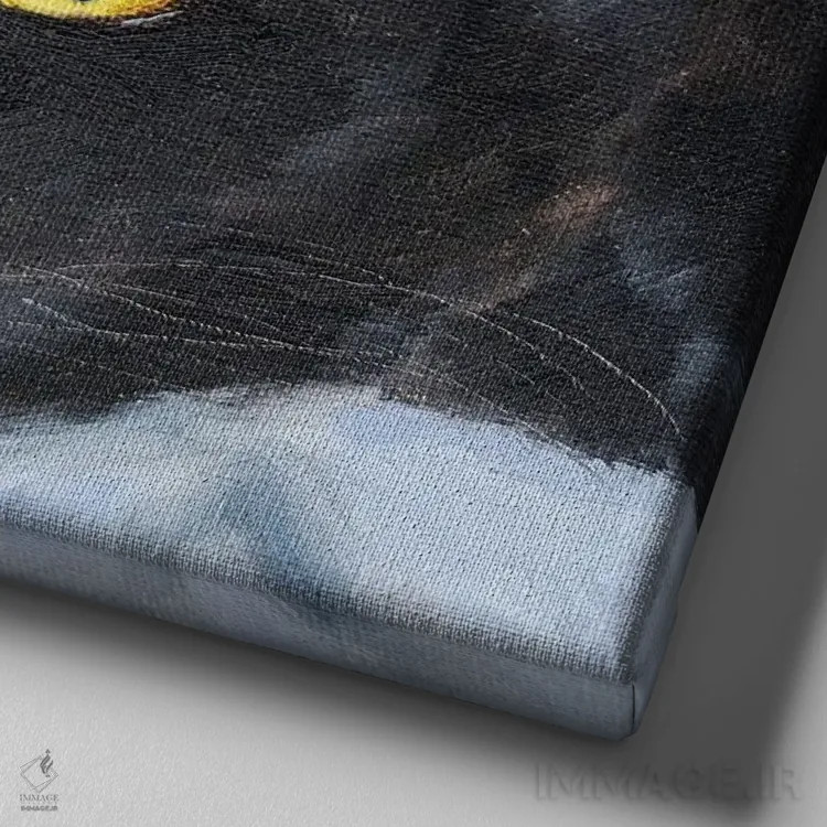 تابلو ساده اثر ایرینا خورت - نمای نزدیک بافت بوم