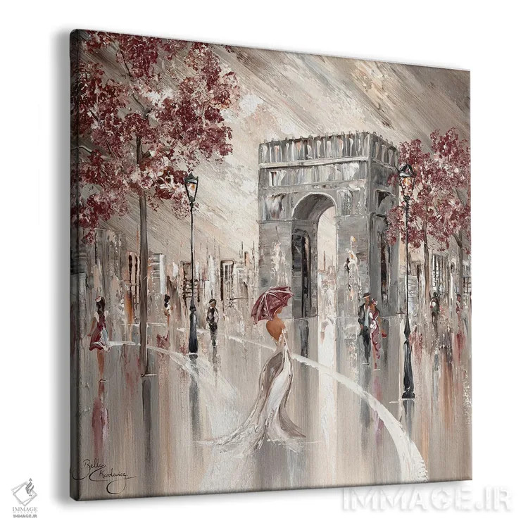 تابلو پاریس باشکوه اثر ایزابیلا کارولِویچ - نمای پرسپکتیو محصول