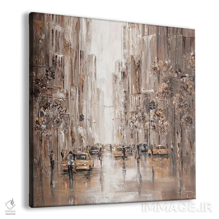 تابلو New York,جنبوجوش شهری، نیویورک اثر ایزابیلا کارولِویچ - نمای پرسپکتیو محصول