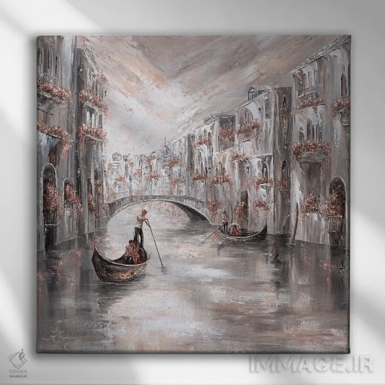 تابلو Venice Charm,ستایششده، جذابیت ونیز اثر ایزابیلا کارولِویچ - نمای روبهرو روی دیوار