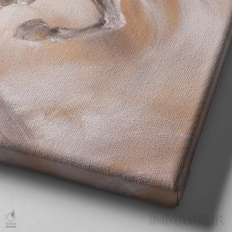 تابلو بیکران اثر ایزابیلا کارولِویچ - نمای نزدیک بافت بوم