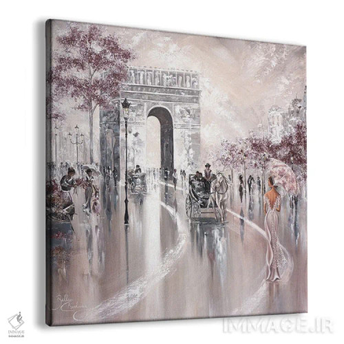 تابلو نگاه گذرا به گذشته ۲ اثر ایزابیلا کارولِویچ - نمای پرسپکتیو محصول