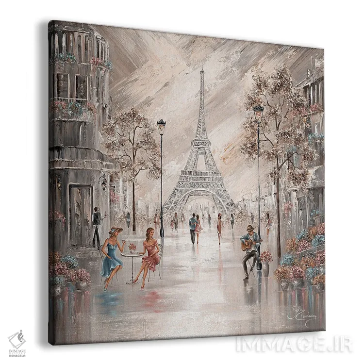 تابلو شکوفههای چای شیرین ۲ اثر ایزابیلا کارولِویچ - نمای پرسپکتیو محصول