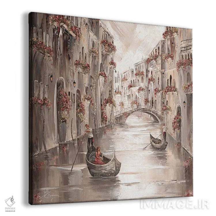 تابلو Venice Charm II,آرامش زیبا، جذابیت ونیز ۲ اثر ایزابیلا کارولِویچ - نمای پرسپکتیو محصول
