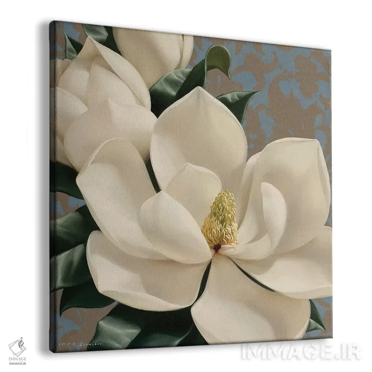 تابلو ماگنولیای شیرین (نوعی گل) اثر ایگور لیواشوف - نمای پرسپکتیو محصول