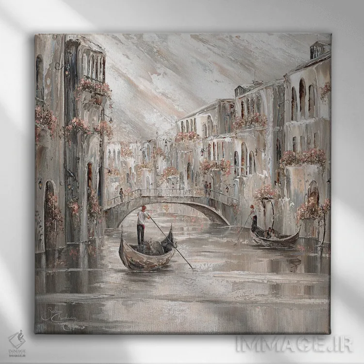 تابلو Venice Charm II,اسرارآمیز، جذابیت ونیز ۲ اثر ایزابیلا کارولِویچ - نمای روبهرو روی دیوار