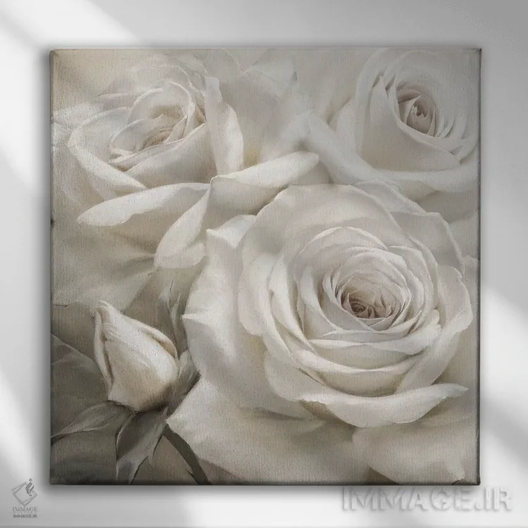 تابلو سهگانهٔ رویایی I اثر ایگور لیواشوف - نمای روبهرو روی دیوار