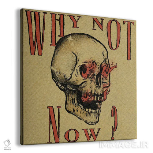 تابلو چرا همین حالا نه؟ اثر ایلوناتیکا (برند هنری) - نمای پرسپکتیو محصول