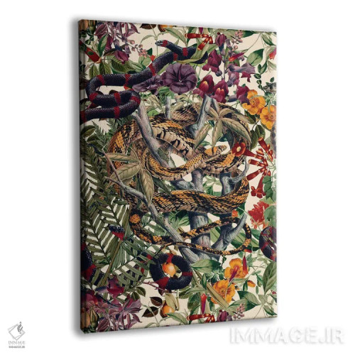 تابلو خطرات جنگل II اثر برجو کورکمازیورک - نمای پرسپکتیو محصول