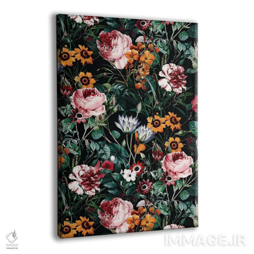 تابلو گل بزرگ IV اثر برجو کورکمازیورک - نمای پرسپکتیو محصول