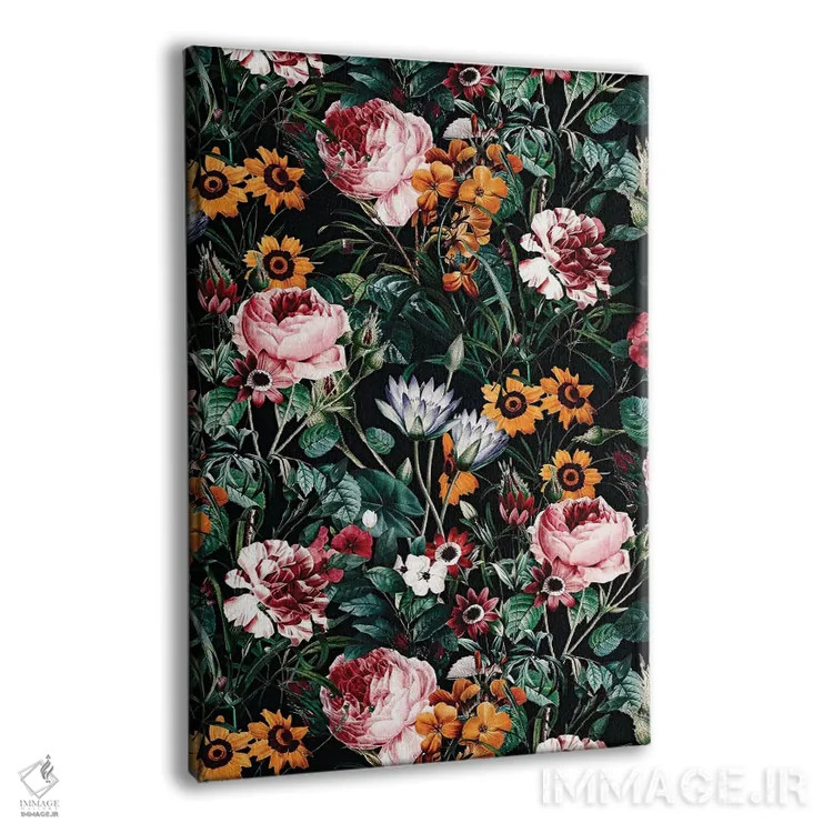 تابلو گل بزرگ IV اثر برجو کورکمازیورک - نمای پرسپکتیو محصول