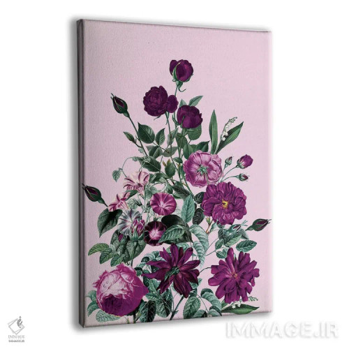 تابلو گل بزرگ V اثر برجو کورکمازیورک - نمای پرسپکتیو محصول