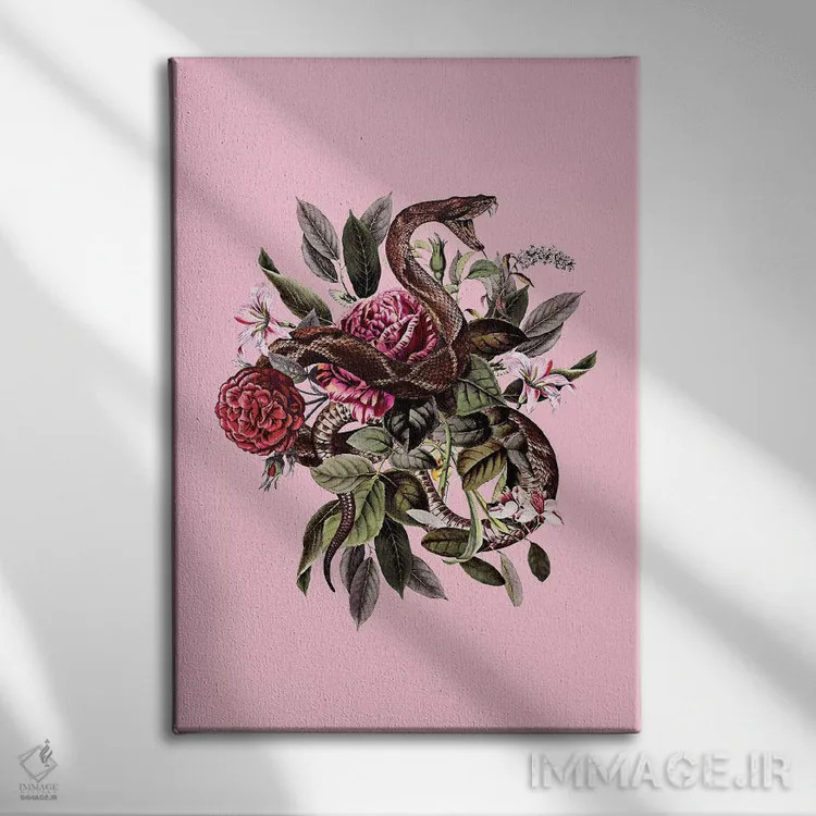 تابلو خطرات جنگل VI-I اثر برجو کورکمازیورک - نمای روبهرو روی دیوار