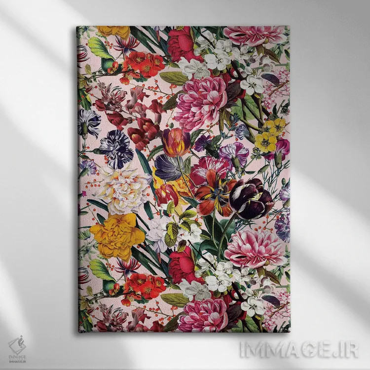 تابلو باغ عجیب و غریب اثر برجو کورکمازیورک - نمای روبهرو روی دیوار