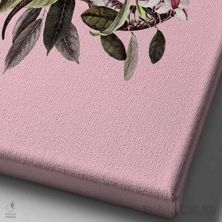 تابلو خطرات جنگل VI-I اثر برجو کورکمازیورک - نمای نزدیک بافت بوم