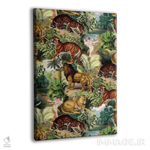 تابلو زیبایی جنگل اثر برجو کورکمازیورک - نمای پرسپکتیو محصول