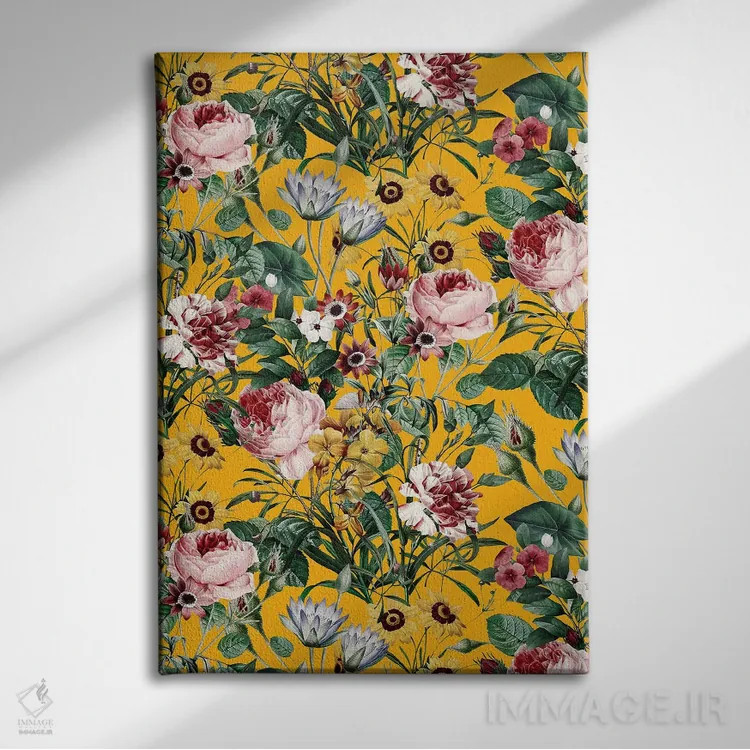 تابلو باغ تابستانی اثر برجو کورکمازیورک - نمای روبهرو روی دیوار