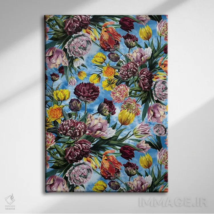 تابلو باغ آسمانی اثر برجو کورکمازیورک - نمای روبهرو روی دیوار