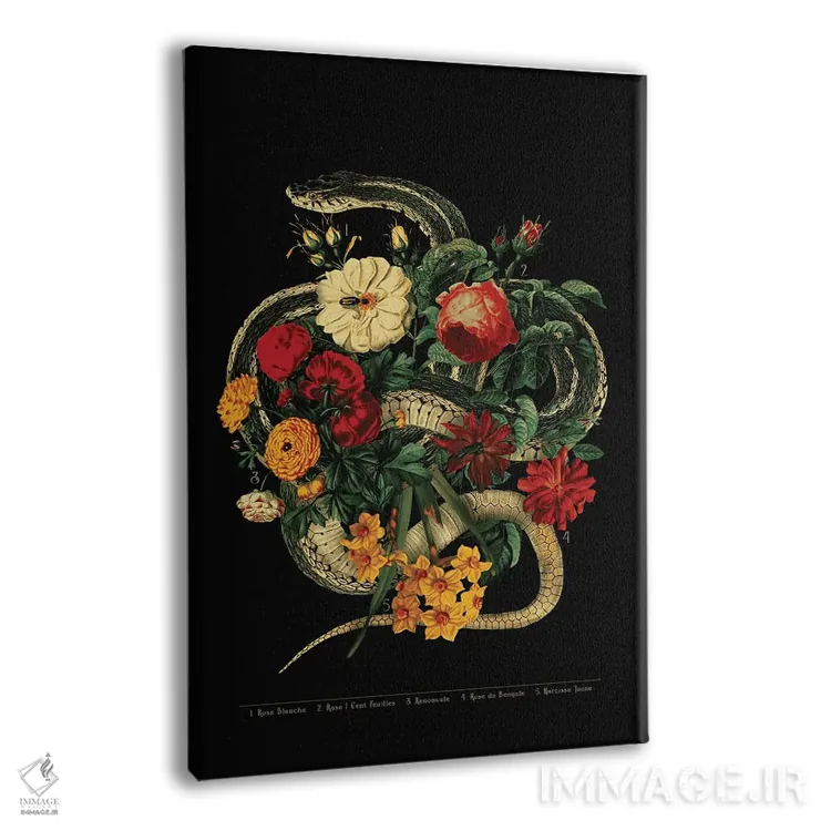 تابلو خطرات جنگل XII اثر برجو کورکمازیورک - نمای پرسپکتیو محصول