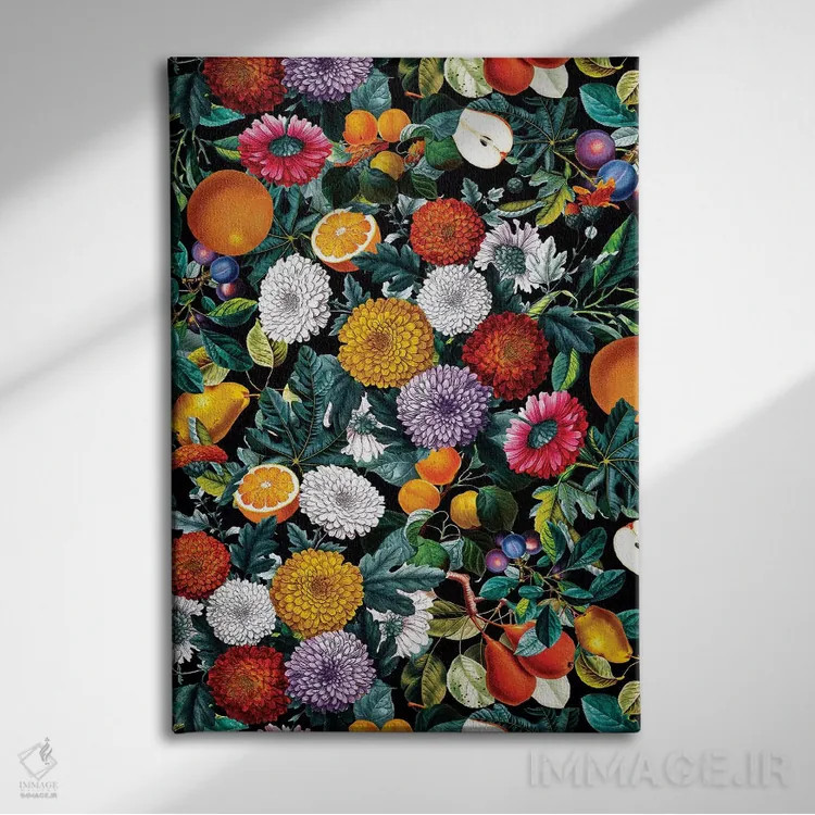 تابلو طرح میوههای قدیمی VIII اثر برجو کورکمازیورک - نمای روبهرو روی دیوار