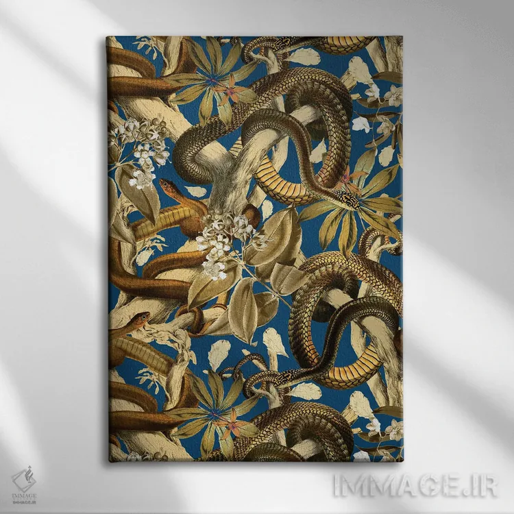 تابلو باغ مارها اثر برجو کورکمازیورک - نمای روبهرو روی دیوار