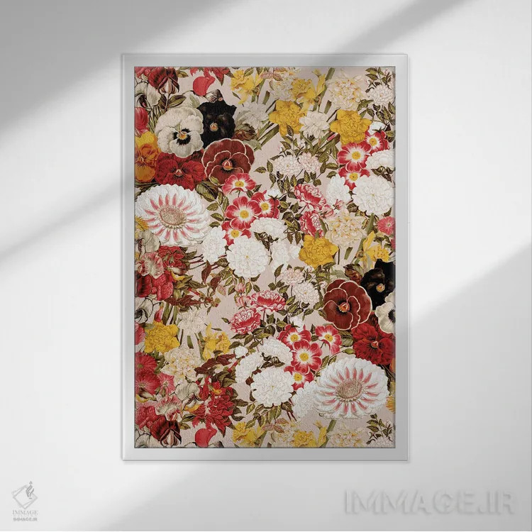 تابلو تابستان در راه است XII اثر برجو کورکمازیورک - نمای قابدار سفید