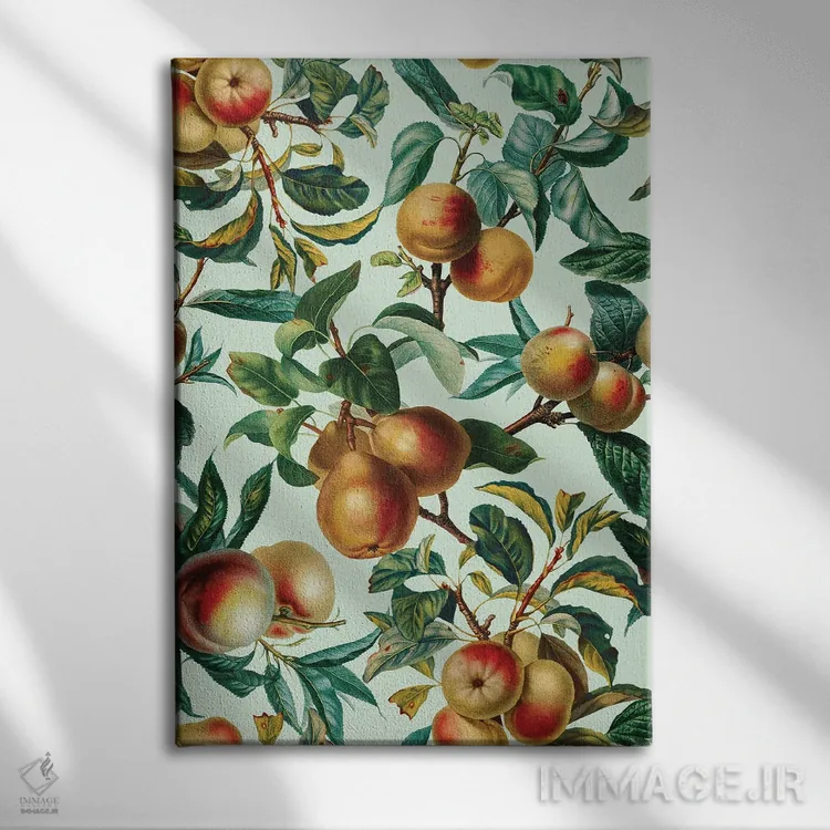 تابلو طرح میوههای قدیمی XXVI اثر برجو کورکمازیورک - نمای روبهرو روی دیوار