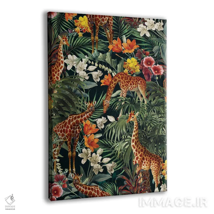 تابلو جنگل زیبا شماره ۸ اثر برجو کورکمازیورک - نمای پرسپکتیو محصول