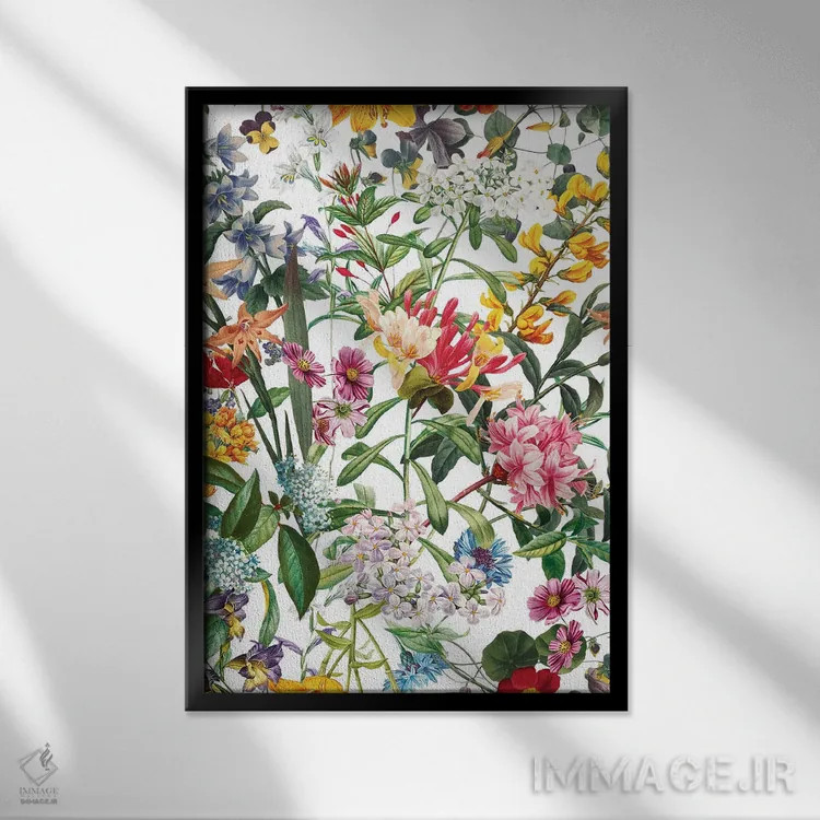 تابلو رویاهای تابستانی IX اثر برجو کورکمازیورک - نمای قابدار مشکی
