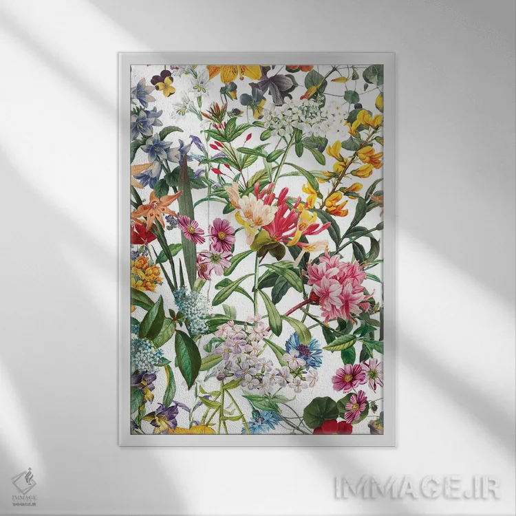 تابلو رویاهای تابستانی IX اثر برجو کورکمازیورک - نمای قابدار سفید