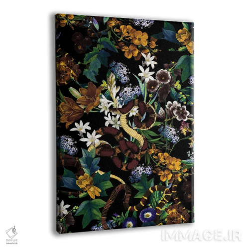 تابلو باغ و مارها اثر برجو کورکمازیورک - نمای پرسپکتیو محصول