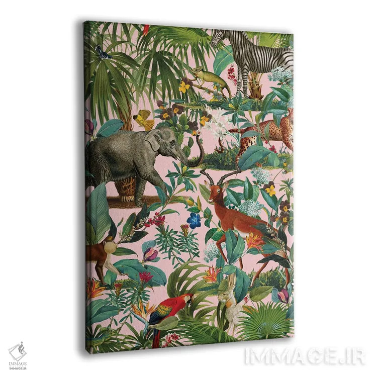 تابلو جنگل زیبا شماره ۹ اثر برجو کورکمازیورک - نمای پرسپکتیو محصول