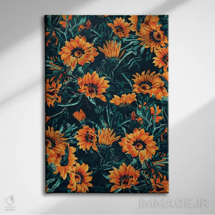 تابلو رویاهای تابستانی اثر برجو کورکمازیورک - نمای روبهرو روی دیوار