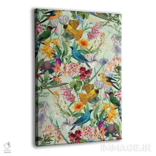 تابلو بهشت گرمسیری شماره ۲ اثر برجو کورکمازیورک - نمای پرسپکتیو محصول