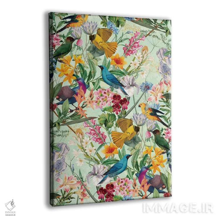 تابلو بهشت گرمسیری شماره ۲ اثر برجو کورکمازیورک - نمای پرسپکتیو محصول