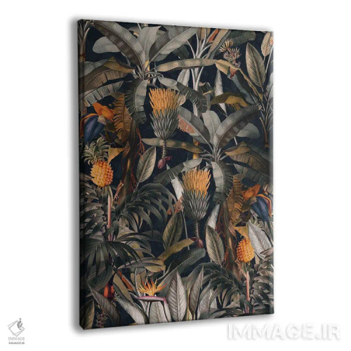 تابلو جنگل نیمهشب شماره ۳ اثر برجو کورکمازیورک - نمای پرسپکتیو محصول