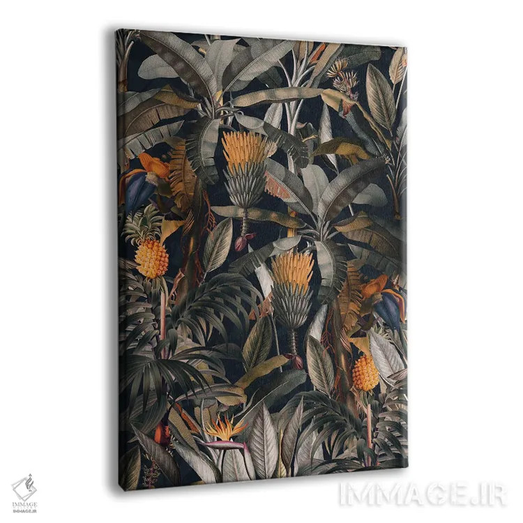 تابلو جنگل نیمهشب شماره ۳ اثر برجو کورکمازیورک - نمای پرسپکتیو محصول